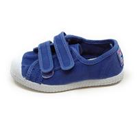 Cienta scarpa profumata blu scuro a doppio strappo modello 78777 84 azul oscuro