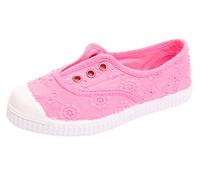 CIENTA - Scarpa rosa in tessuto ecologico non trattato, punta in gomma, fodera in tessuto traspirante, Bambina, Ragazza-34