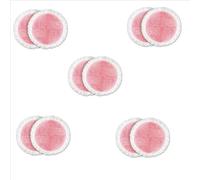 CIENUWPD 10 Pezzi di Ricambio per Panni per mocio a Vapore, Panni per la Pulizia del mocio Elettrico, Parti di Ricambio per mocio per Pavimenti per Bobot 8 9 Series(Pink)