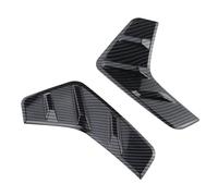 CIENUWPD 2 Pezzi di Luce fendinebbia Posteriore, Spoiler per Sopracciglia, Copertura del Coltello Antivento in ABS, Adesivo in Fibra di Carbonio per BYD Atto3 Atto3 2022 2023