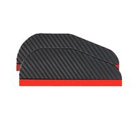 CIENUWPD 2 Pezzi Specchietto retrovisore per Auto Visiera Antipioggia Protezione Esterna per Auto Laterale in Fibra di Carbonio per Chevrolet Menlo(2PC)