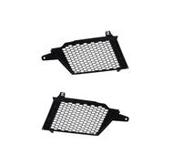 CIENUWPD 2 x Pannelli Copertura Decorativi per griglia per Scania Truck R650 S730 S500 2307647 2307649(Black)