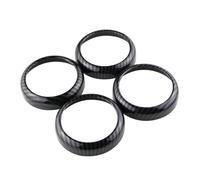 CIENUWPD 4 Pezzi di Guarnizione per Anello Audio Stereo per Altoparlante portiera Auto per BYD Atto3 Atto 3 2022 2023
