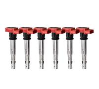 CIENUWPD 6 Bobina di accensione per Audi A3 A4 A5 A6 A7 A8 TT Q3 Q5 R8 per VW Golf Jetta GTI 2.0L UF529 06E905115 ABCDE 07K905715F 06E905115E