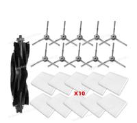 CIENUWPD Accessori Parti Rullo Spazzola Laterale Filtro Sacchetto per la Polvere per Eufy Clean L50, L50 SES, L60, L60 SES, L60 Hybrid, G50, G50 Hybrid(Set J)