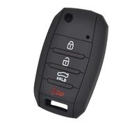 CIENUWPD Custodia Protettiva in Silicone per Chiave Telecomando Auto a 4 Pulsanti per Kia Sedona Optima Sportage Sorento Soul Forte Cerato Carens