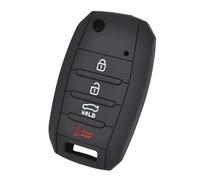 CIENUWPD Custodia Protettiva in Silicone per Chiave Telecomando Auto a 4 Pulsanti per Kia Sedona Optima Sportage Sorento Soul Forte Cerato Carens