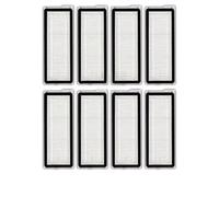 CIENUWPD Kit di Accessori per filtri HEPA di Ricambio per Robot aspirapolvere, 8 Pezzi per Roborock Qrevo S, Qrevo PRO, Qrevo Maxv, Qrevo Plus(As Shown)