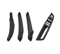 CIENUWPD Maniglia Interna portiera LHD e Telaio Copertura dell'interruttore finestrino Pannello Interno per BMW X5 E70 X6 E71 E72 51416975777 51416969401(Black)