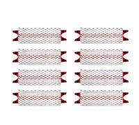 CIENUWPD Panno di Ricambio per mocio in Microfibra, Riutilizzabile, per mocio a centrifuga Piatta, ad Asciugatura Rapida, Lavabile in Lavatrice per Vileda UltraMax(8PCS)