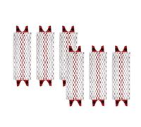CIENUWPD Panno di Ricambio per mocio in Microfibra, Riutilizzabile, per mocio a centrifuga Piatta, ad Asciugatura Rapida, Lavabile in Lavatrice per Vileda UltraMax(6PCS)