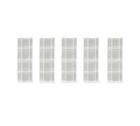 CIENUWPD Parti di Ricambio per Filtro HEPA e Spazzola Laterale per aspirapolvere Robot per Rowenta Tefal Explorer X-Plorer Serie 60 RR7455 RR7447WH(5 Filters)