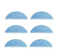 CIENUWPD Ricambi per aspirapolvere Filtro Spazzola Laterale Panno per mocio Sacchetto per la Polvere Accessori di Ricambio per iLife V9 / V9 PRO / G9 / G9 PRO / A12 PRO(6 Mops)