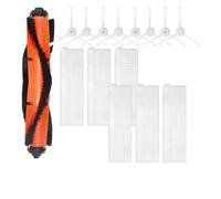 CIENUWPD Rullo Principale Spazzola Laterale Filtro HEPA Panno per mocio Accessori per Rowenta Tefal X-Plorer Serie 95 Animal RG7975WH RG7987WH(Set 9)