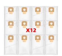 CIENUWPD Sacchetti Filtro in Pile Sacchetti Filtro in Pile Estrattori di Polvere Parti per aspirapolvere Sacchetti di Ricambio Accessori per Bosch Gas 35 L AFC / 35 M AFC / 35 L SFC+(12 Bags)