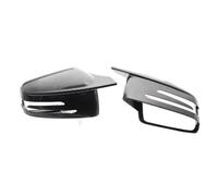 CIENUWPD Sostituzione della Copertura dello specchietto in Fibra Carbonio Nera per Mercedes-Benz W204 E W212 W176 W246 CLS C218 GLA X156 ABS(Carbon Pattern)