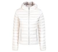 Ciesse Piumini Aghata Piumino Parka Giaccone Con Cappuccio Impermeabile Bianco Donna