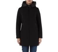 Ciesse Piumini Giacca Donna Lunga in Softshell con Cappuccio MIRE 3.0 253PCWC32608P0125D Nero 206XXP (IT, Numero, 48, Regular, Tall, NERO)