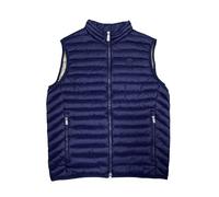 CIESSE PIUMINI Gilet Uomo Melvin 2.0 Smanicato leggero (IT, Numero, 46, Regular, Regular, Blu)
