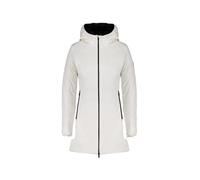 Ciesse Piumini Giubbotto Lungo Donna in Softshell Ysabel 3.0 253CPWC05016 P2643E 4065264472396-44 Bianco Nero 44