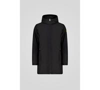 Ciesse Piumini Gunbu Giacca lunga imbottita nera con cappuccio da uomo