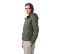 CIESSE PIUMINI Linda - Piumino Corto Donna Reversibile (Olive Night) 46
