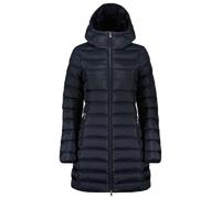 Ciesse Piumini Nikak Piumino Parka Giaccone Lungo Con Cappuccio Slim Fit Blu Donna