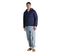 CIESSE PIUMINI Piumino con cappuccio realizzato in tessuto leggero opaco LARRY 2.0 (IT, Numero, 50, Regular, Regular, NAVY BLU)