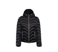 Ciesse Piumini Piumino corto con cappuccio Donna Wanda CFWJ02663 Nero Trapuntato a Onde (IT, Numero, 46, Regular, Corto, Nero)