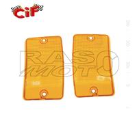 Cif 1742-OR Coppia Frecce Gemme Anteriori Plastica Arancione VESPA PK 50 XL - PK