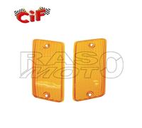 Cif 1743-OR Coppia Frecce Gemme Posteriori Plastica Arancione VESPA PK 50 XL - P