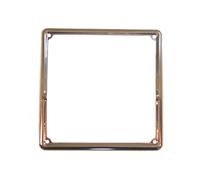 Cif Cornice Targa In Ferro Cromata Tipo Grande 177mm Per Moto