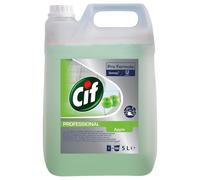 Cif Detergente Pavimenti 5L Profumato Mela Verde Lavapavimenti Senza Aloni