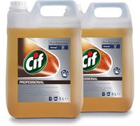 Cif Detergente Pavimenti In Legno Professionale, Set 2pz x 5L