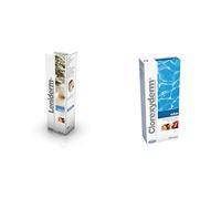 CIF ICF Leniderm Spuma Detergente 200ml & Clorexiderm Oto 150Ml Igiene Toeletta Cane