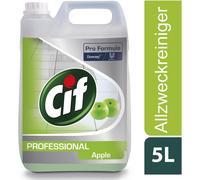 CIF Professional Detergente Universale Profumato alla Mela 5L | Uso Professional