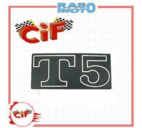 Cif Targhetta Scritta T5 Per Cofano Laterale Sinistro VESPA 125 T5