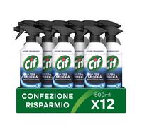 Cif Ultra Muffa, Spray Antimuffa, Formato 500 ml, Spray Detergente Ideale per...
