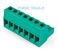 CIF07001 Terminal Block Plug FEM. 7 POS. P=5mm 15A/300V 12-30AWG ( = 10 PEZZI)