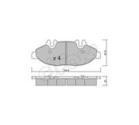 Cifam Sash 575/Pastiglia Freno