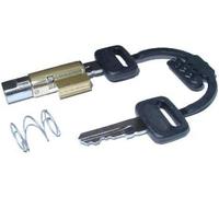 CifFerrigno 5646 Serratura Bloccasterzo Modello Lungo Guida Grossa mm.6 Compatibile Con VESPA 50S - R - ELESTART - 125 ET3 - VESPA PX PE
