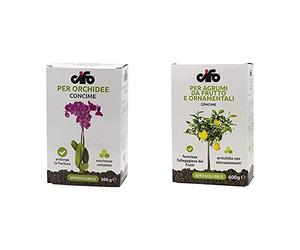 Cifo Concime idrosolubile per Orchidee 300 gr & Concime idrosolubile per agrumi da frutto e ornamentali 600 g