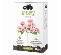 CIFO concime per piante Acidofile, 1 kg, fioriture rigogliose e durature, ideale per azalee, rododendri, camelie, ciclamini