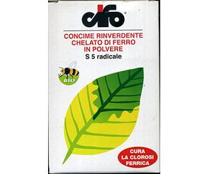 Cifo S5 radicale concime a base di chelato di ferro confezione da 100 grammi