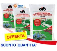 CONCIME PER PRATO E PIANTE DA GIARDINO CIFO SLOW LENTA CESSIONE KG.5 PER 200 Mq.