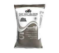 CIFO Veleno per Topi e Ratti, Esca Ratticida e Topicida in Blocchi Potente e Appetibile, Aroma Zuccherina per Interno, Esterno e Casa, con Amaricante per Bambini e Animali Domestici.