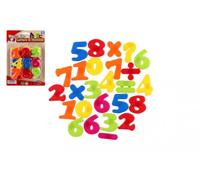Cifre e simboli magnetici colorati per bambini