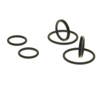 CifRicambi Kit Anelli Tenuta OR Mozzo Anteriore Attacco forcella + Ammortizzatore 6pz Compatibile Con VESPA 50-90 - 125 PRIMAVERA - ET3 - PK - PK XL 7024-KT