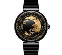 CIGA Design Serie U Blue Planet Orologio Automatico Meccanico di Lusso con Cassa in Ceramica, Regalo Perfetto per Uomo e Donna