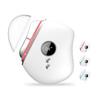 CIGAA EMS Gua Sha, Massaggiatore facciale Gua Sha con Smart 3 Modalità Anti-Wrinkle Beauty Device, EMS Massaggio viso con vibrazione, Calore per il rafforzamento del viso, Anti Rughe Anti Invecchiamen